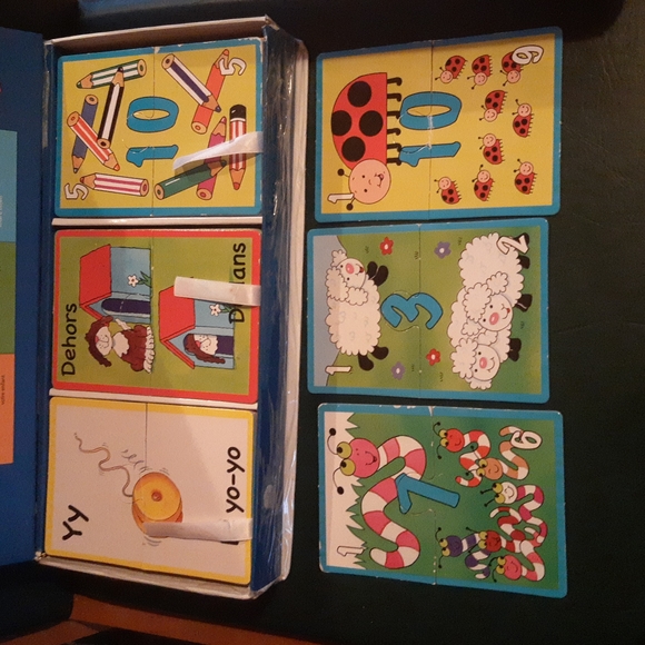 Apprentissages Faciles Casse-têtes Éducatifs Alphabet Mots contraires Chiffres - Picture 5 of 6